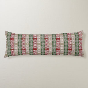 Ethnic African Tribal Stripes Pattern Body Pillow