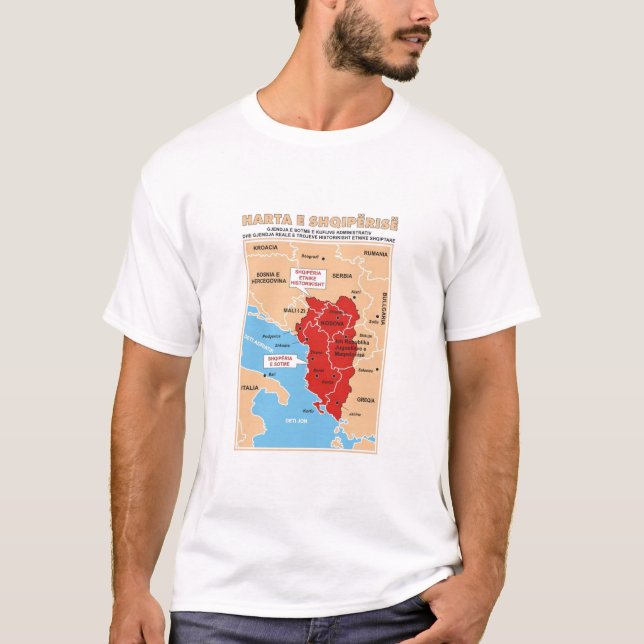 Ethnic Albania T-Shirt (Front)