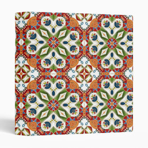 ethnic Arabic oriental ornament vintage Binder