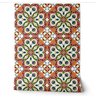 ethnic Arabic oriental ornament vintage Wallpaper