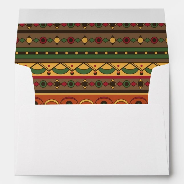 Ethnic background envelope (Back (Bottom))
