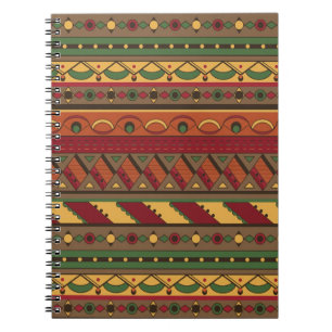 Ethnic background notebook