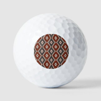 Ethnic Bohemian Fashionable Seamless Ornament Golf Balls