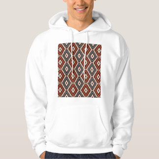 Ethnic Bohemian Fashionable Seamless Ornament Hoodie