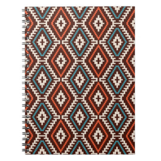 Ethnic Bohemian Fashionable Seamless Ornament Notebook