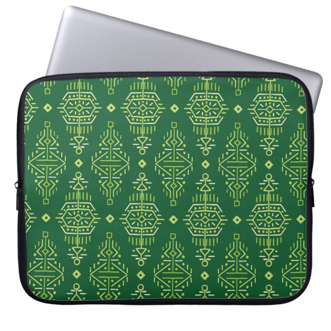 Ethnic Boho: Creative Tribal Seamless. Laptop Sleeve (Front)