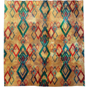 Ethnic boho grunge old pattern. Tribal art print. 