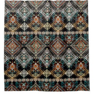 Ethnic boho seamless pattern. Ethno ornament. Trib