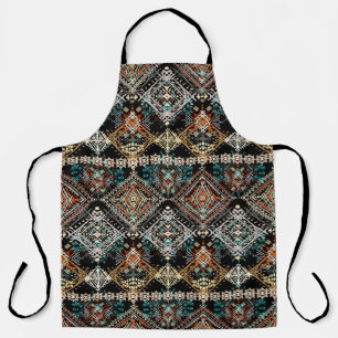 Ethnic boho seamless pattern. Ethno ornament. Trib Apron