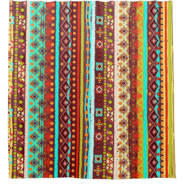Ethnic boho seamless pattern. Tribal art print. Ba (Front)
