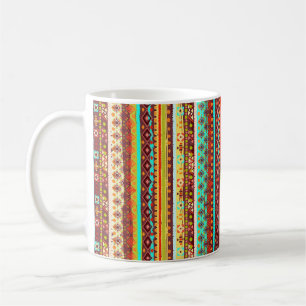 Ethnic boho seamless pattern. Tribal art print. Ba Coffee Mug