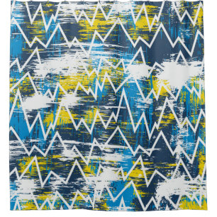 Ethnic boho seamless pattern. Zigzag pattern. Scri