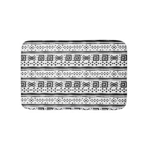 Ethnic Boho Tribal Art Print Bath Mat