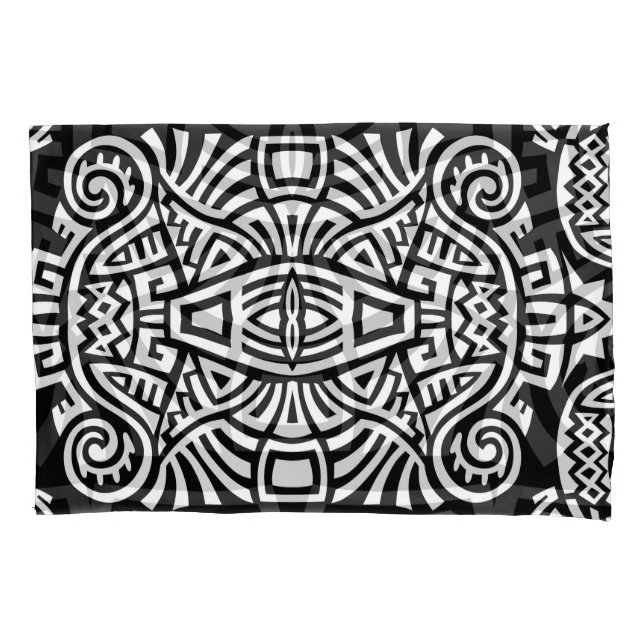 Ethnic Boho: Vintage Trendy Pillowcase (Front)