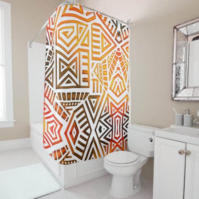 Ethnic Bronze Geometric (In Situ)