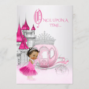 Ethnic Cinderella Princess Birthday Party Invitation