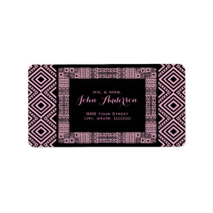 Ethnic Design Return Address Labels #3