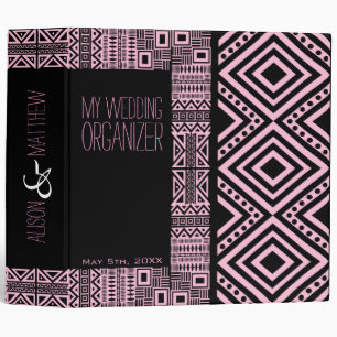 Ethnic Design Wedding Organizer Planner Binder 3