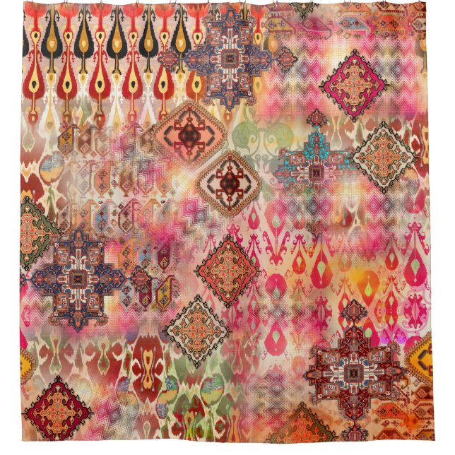 Ethnic Digital Abstract Seamless Pattern (Front)