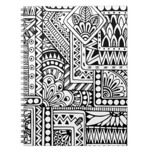 Ethnic Doodle Notebook