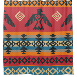 Ethnic Eagles Tribal Vintage Pattern
