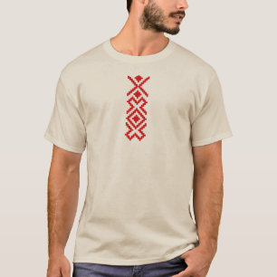 Ethnic Embroidery Print T-Shirt