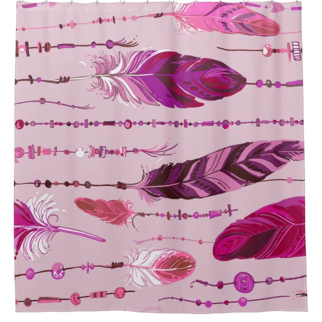 Ethnic Feathers: Bright Coloured Pattern. (Front)