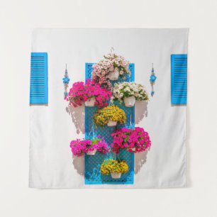 Ethnic Floral: Garden Wall Tapestry