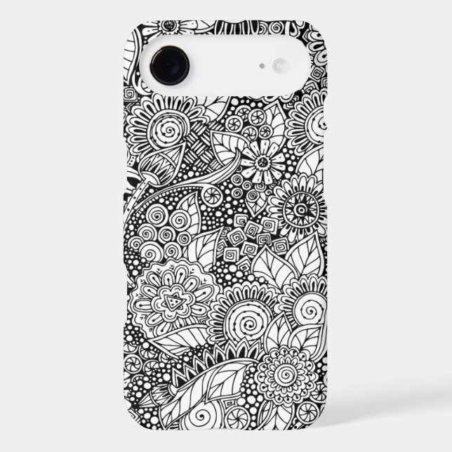 Ethnic Floral Inspired Case-Mate iPhone Case (Back)