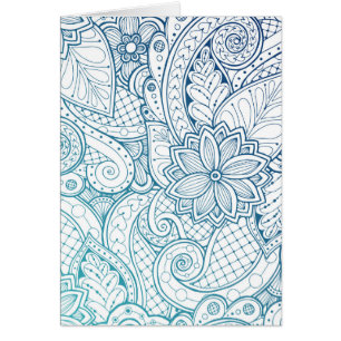 Ethnic floral Mandala pattern