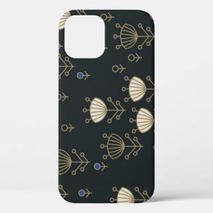 Ethnic Flowers: Vintage Ornamental Design iPhone 12 Case