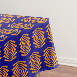 Ethnic Geometric Abstract African Pattern Tablecloth