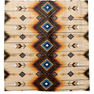 Ethnic geometric: abstract pattern design.