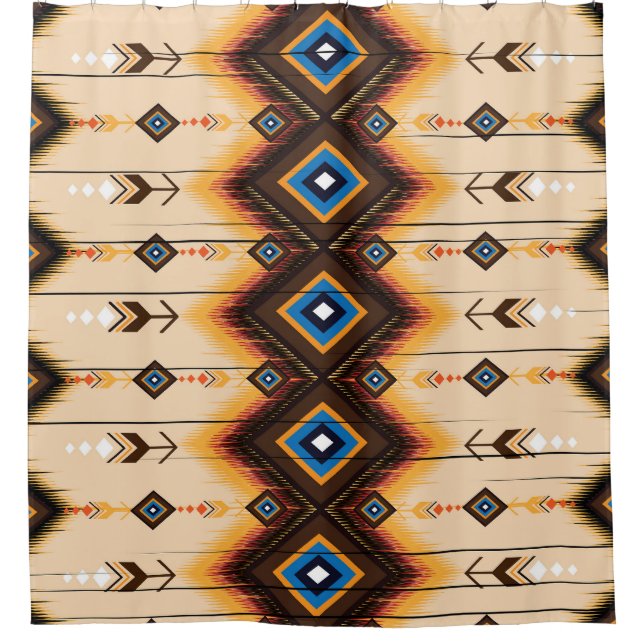Ethnic geometric: abstract pattern design. (Front)