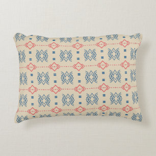 Ethnic Geometric Pattern Decorative Pillow