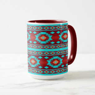 Ethnic geometric pattern. mug