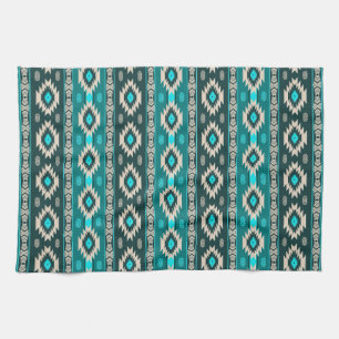 Ethnic geometric southwest pattern kitchen towel