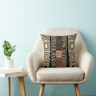 Ethnic Geometric Throw Pillow