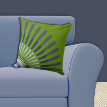 Ethnic Green And Blue Quarter Star Flower