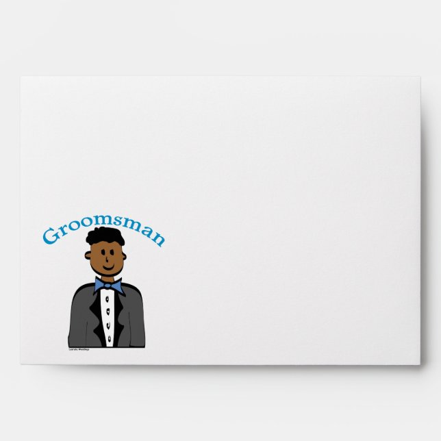 Ethnic Groomsman Envelopes (Front)