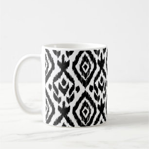 Ethnic hand-drawn, wrapping print pattern. coffee mug