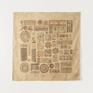 Ethnic handmade ornament tapestry