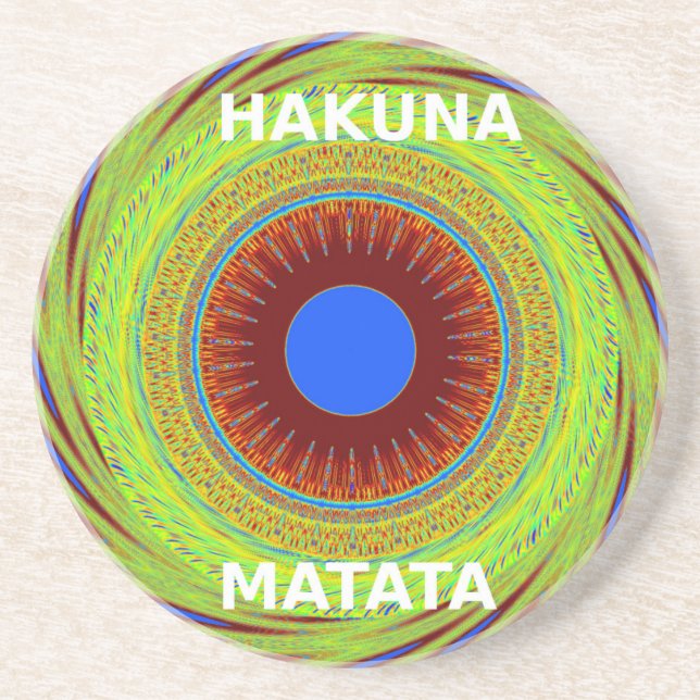 Ethnic Have a Nice Day and a Better Night Coaster (Front)