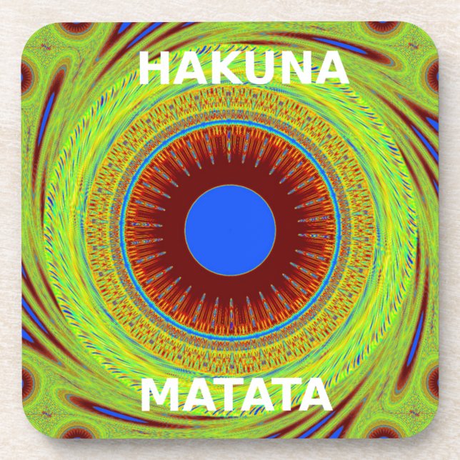 Ethnic Have a Nice Day and a Better Night Coaster (Front)