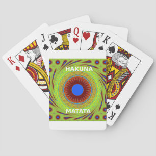 Ethnic Have a Nice Day and a Better Night Playing Cards