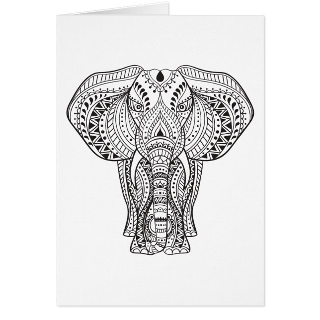 Ethnic Indian Elephant (Front)