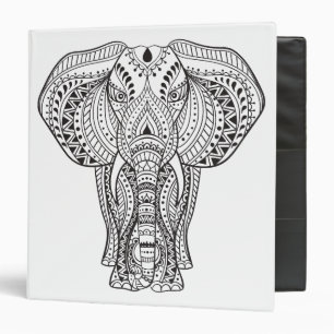 Ethnic Indian Elephant Binder