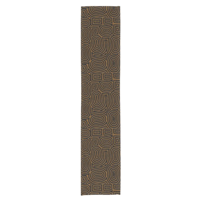 Ethnic Kuba Cloth Table Runner (Front)