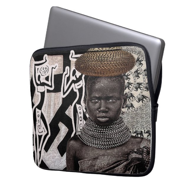  Ethnic  Laptop Sleeve (Front Left)