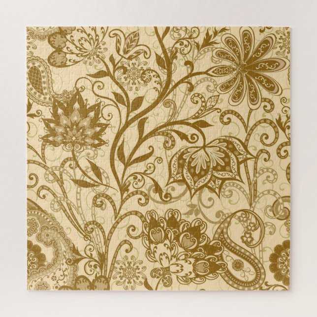 Ethnic Mandalas: Indian Style Pattern Jigsaw Puzzle (Vertical)